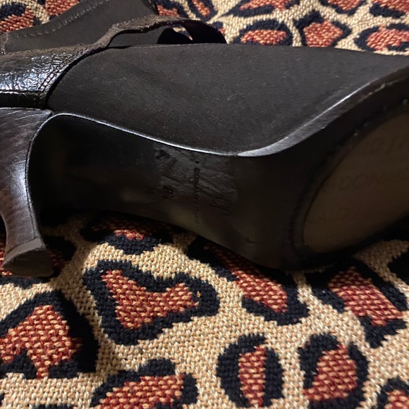 Donald J Pliner Brown Shoe Boots - Picture 5 of 11